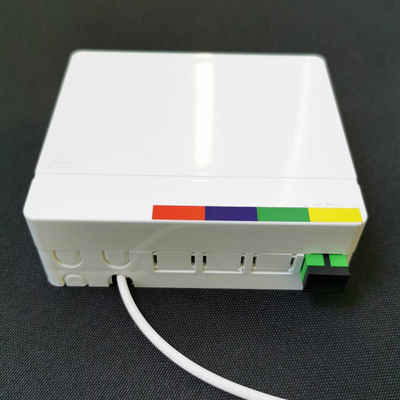 جعبه خاتمه فیبر نوری هسته ROHS ABS Singlemode SC APC 2
