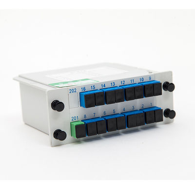 شکاف GPON EPON فیبر نوری PLC ، شکاف کاست Plc 1x8