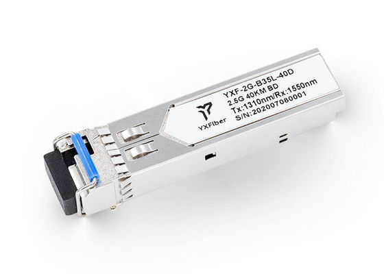 گیرنده های نوری 20 کیلومتری LCDDM 1310nm 1550nm 2.5G SFP