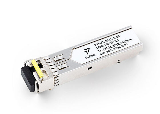 LC SC 20km ماژول فیبر نوری 1550nm ، ماژول Sfp کانال فیبر