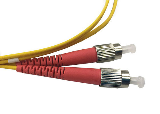 پچ کابل فیبر نوری LC UPC Singlemode Duplex 2.0mm 1M