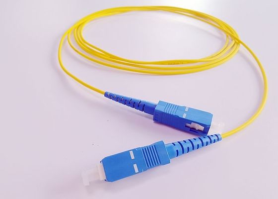 LSZH 2.0mm Ftth Simplex فیبر نوری پچ بند ناف SC UPC