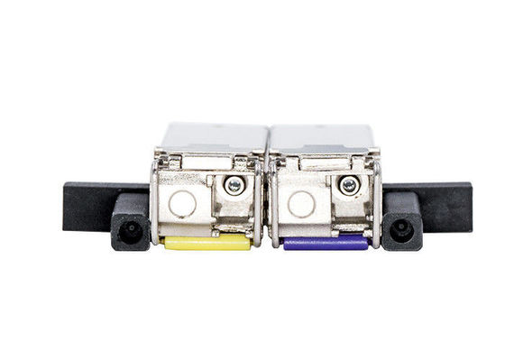 گیرنده RoHS سازگار دوبلکس 20 کیلومتری DDM 1310 نانومتر Lc Sfp فرستنده و گیرنده
